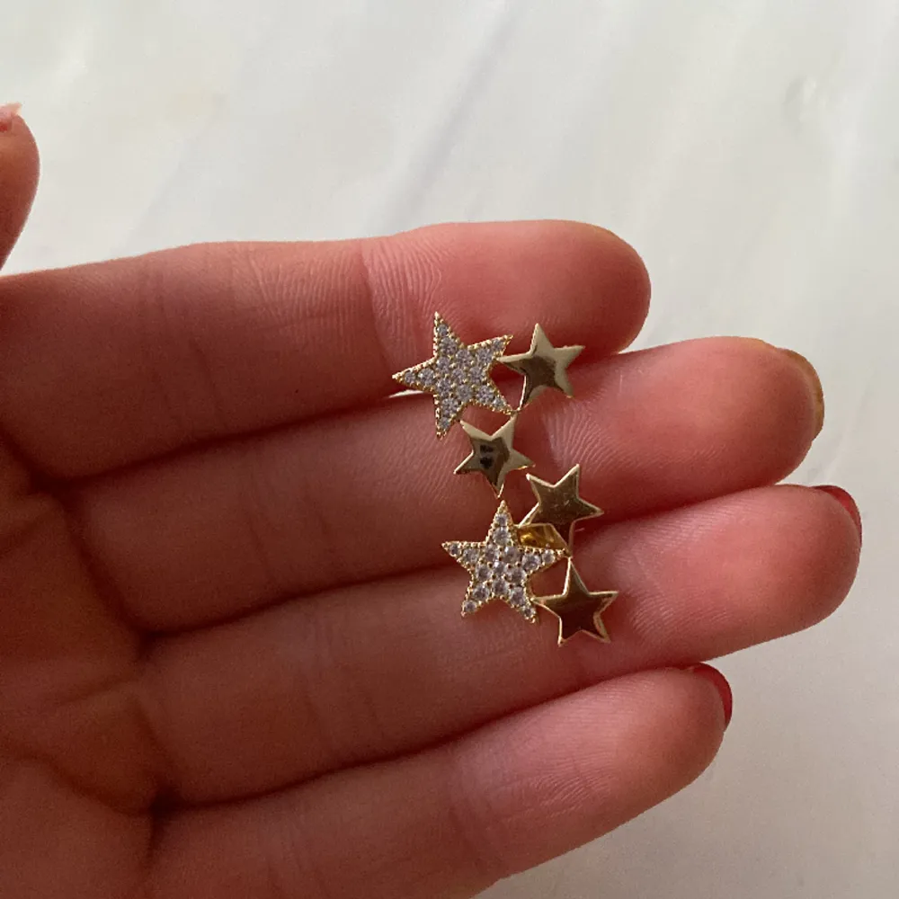 SUPER fina och coola örhängen från IOAKU🥰 helt oanvända och kostar 399kr på hemsidan⭐️⭐️⭐️ skriv vid frågor!. Accessoarer.