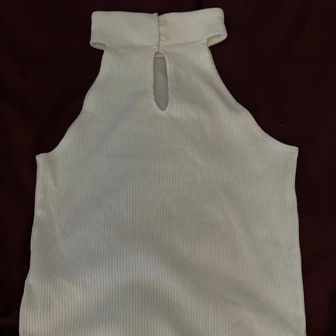 Vit kropps topp - 90