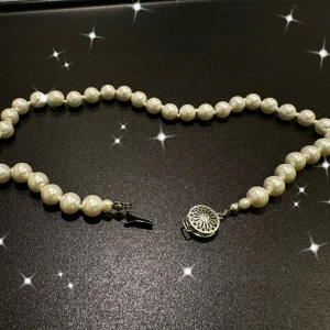 Necklace #10 - Short pearls ,for shirt and office 