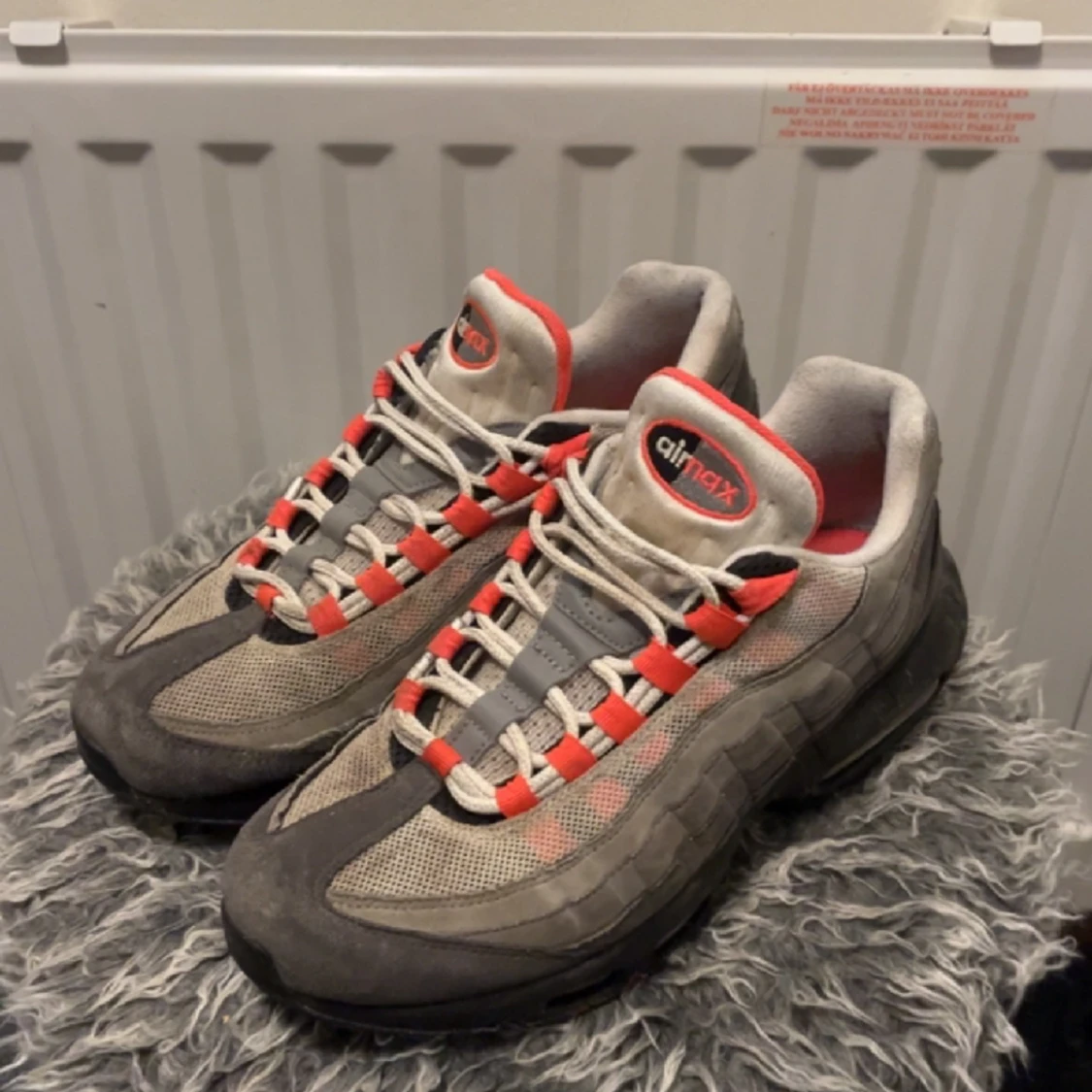 Nike air Max 95 OG röda 