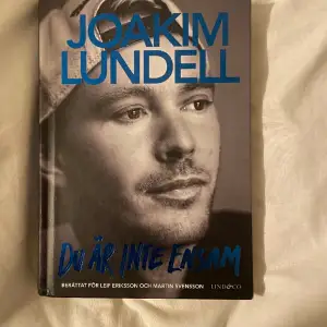 Joakim Lundell ”du är inte ensam” bok