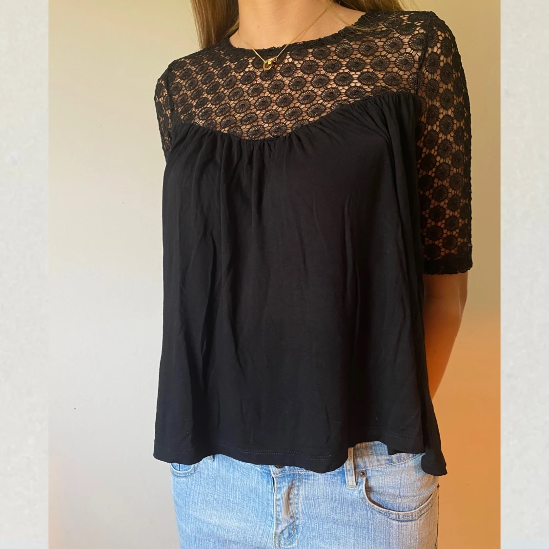Svart blus - 90