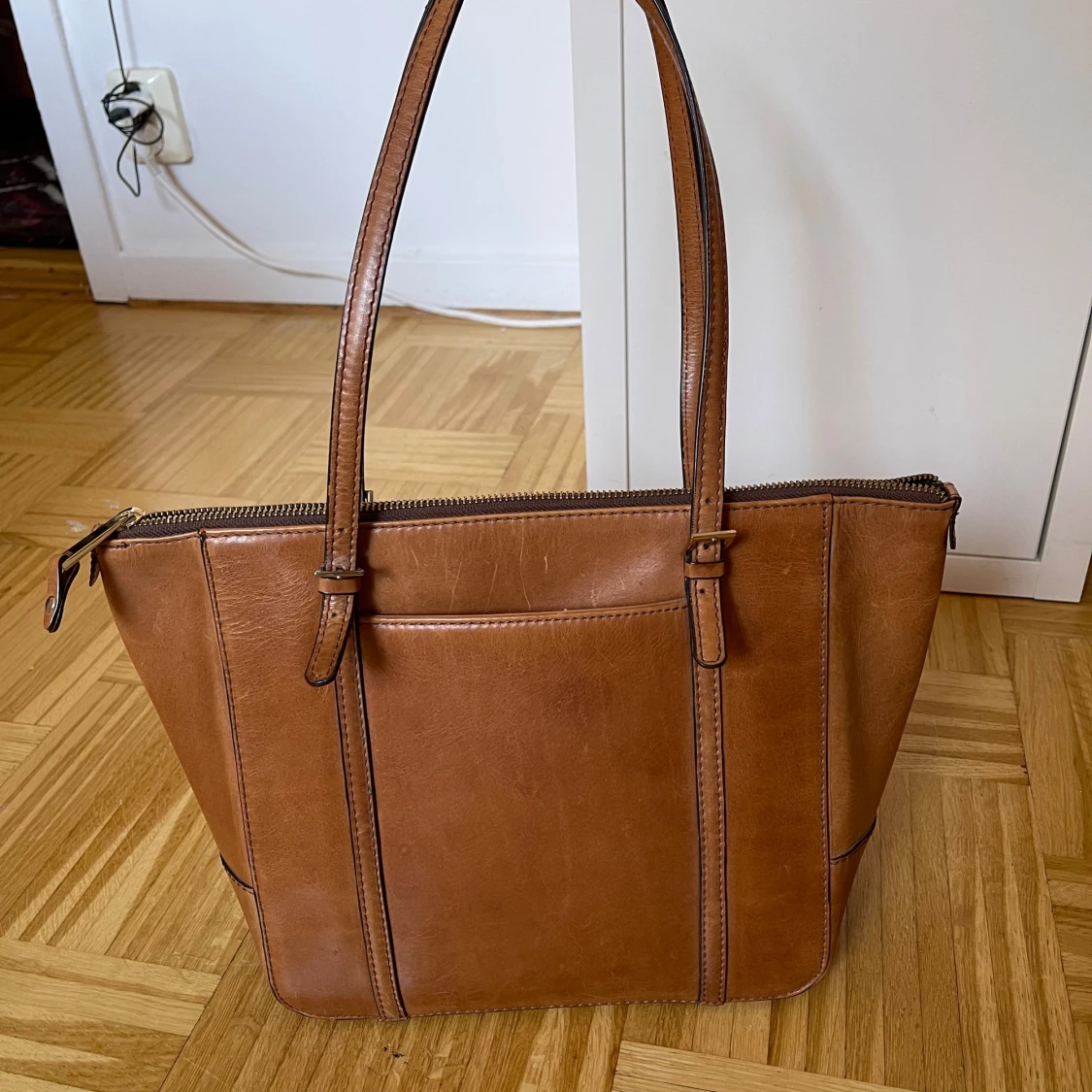 SDLR-Sandler väska i skinn  - 90