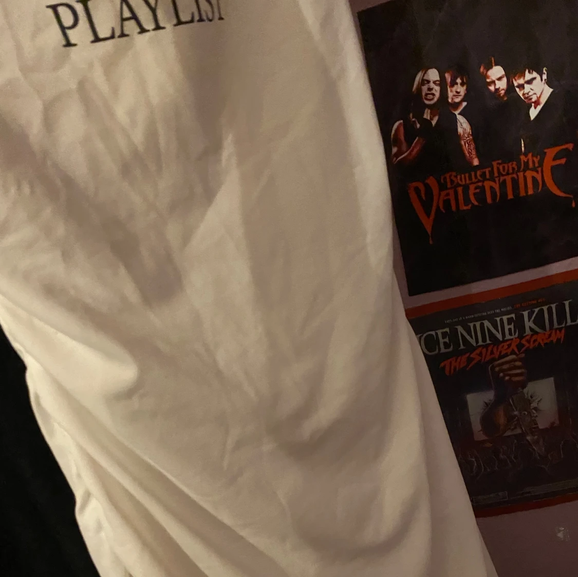 Söt vit klänning - 90