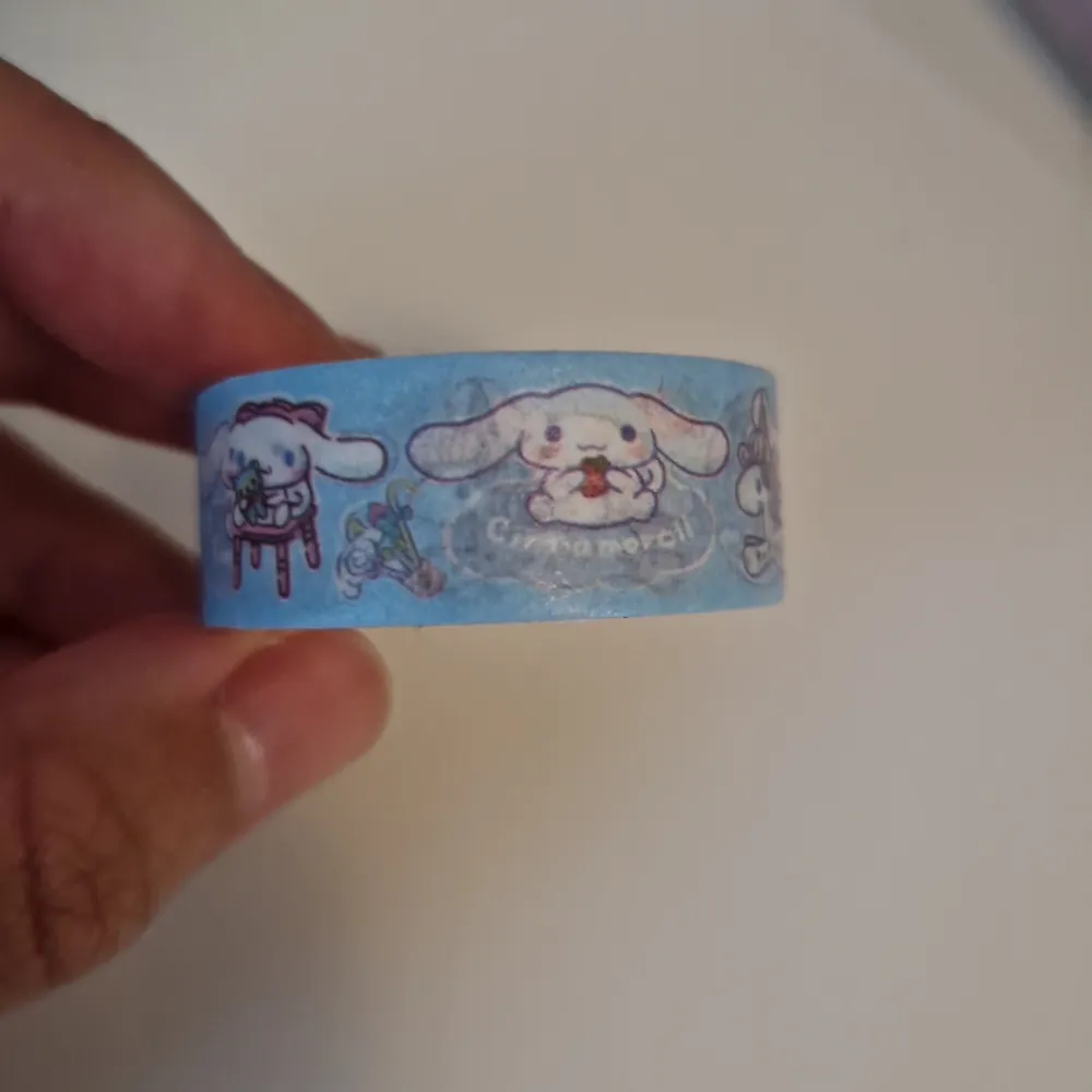 Super söt Sanrio/hello kitty washi tejp av Cinnamoroll | bredden är 1.5cm. Övrigt.