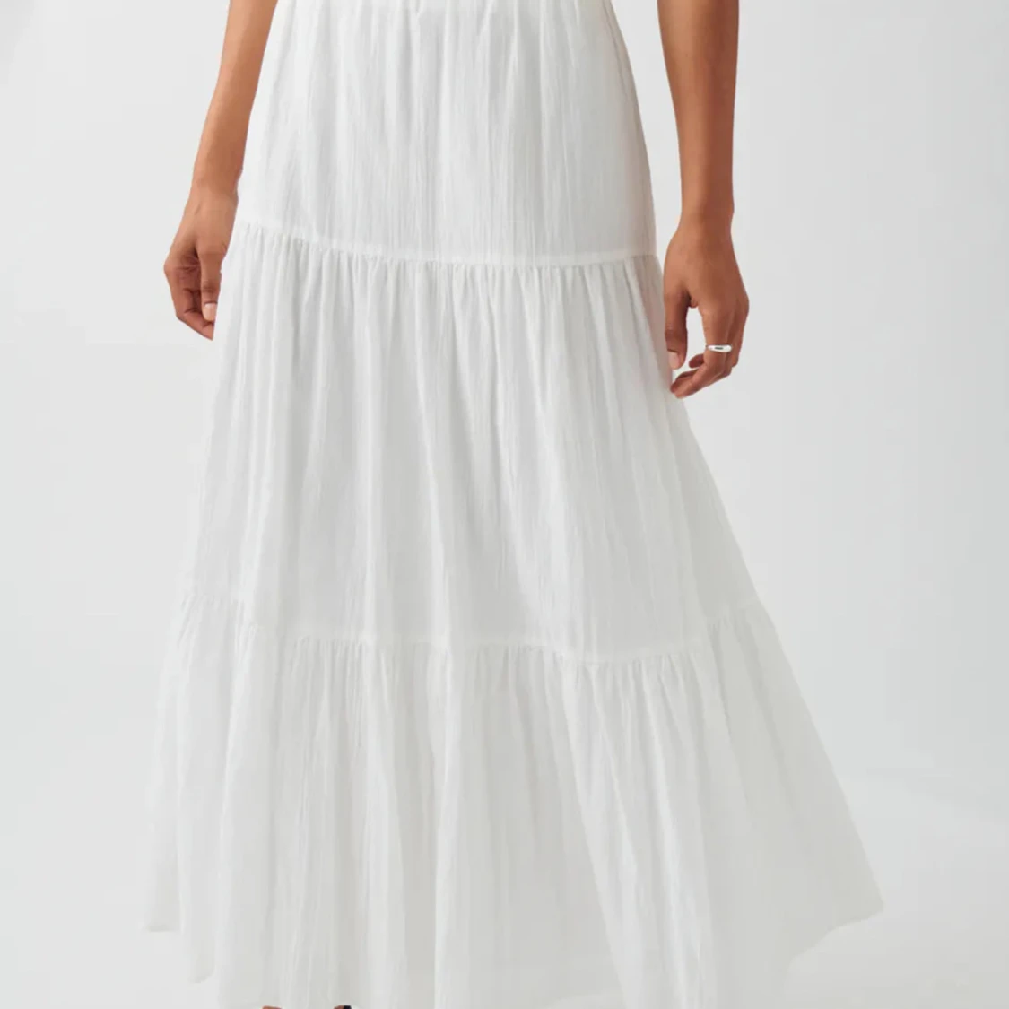 VIT LÅNGKJOL <3 - 90