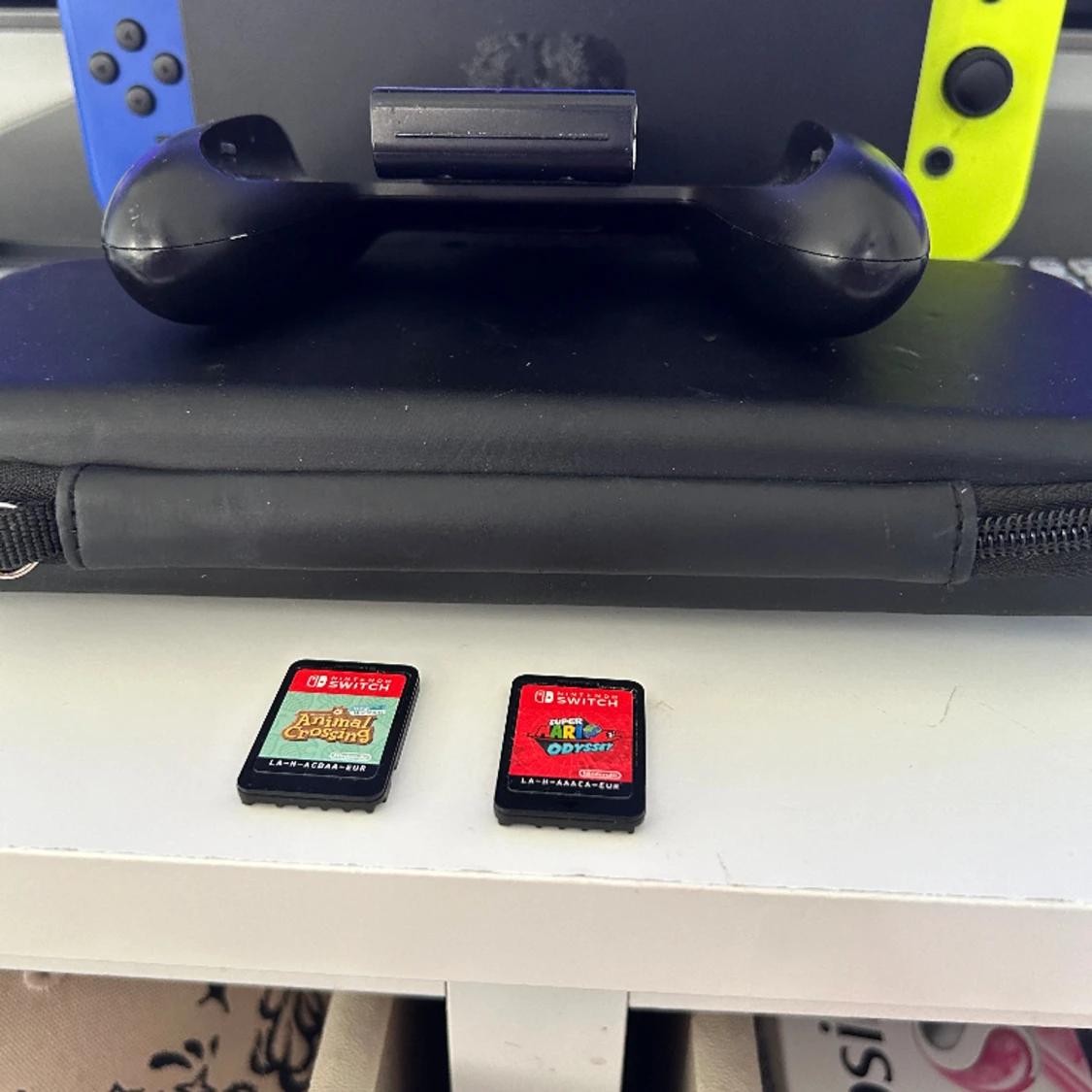 Nintendo med Mario odyssey och animal crossing 