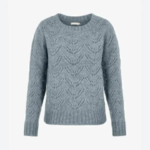 Stickad tröja PIECES - Säljer denna turkosa stickade tröja från Pieces. 