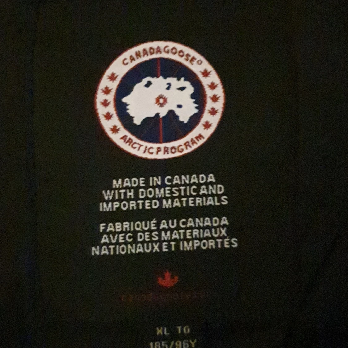 Canada goose väst svart storlek XL - 91