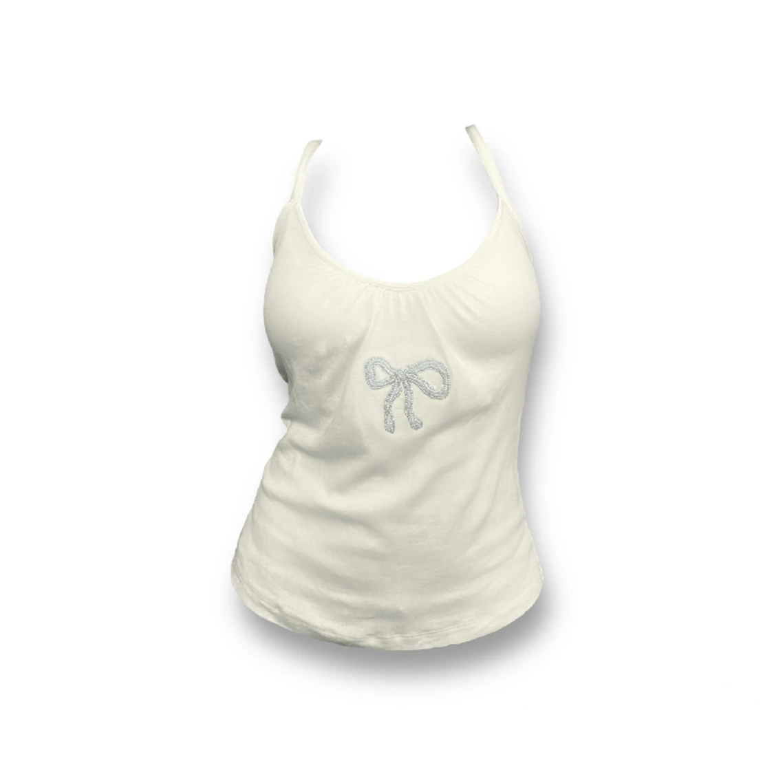 Broderat linne stor ”ROSETT”