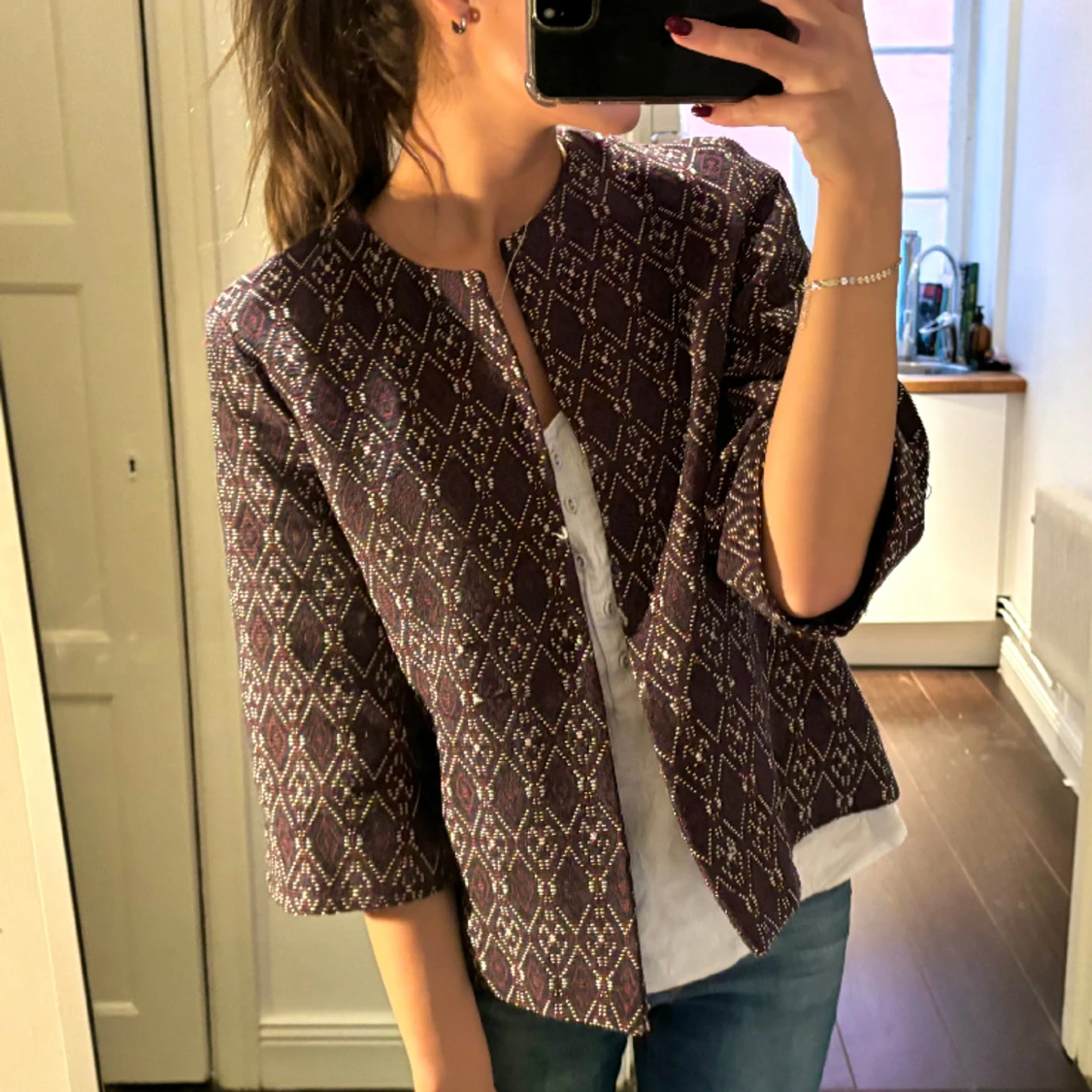 Jacka korta ärmar Mango  - 90