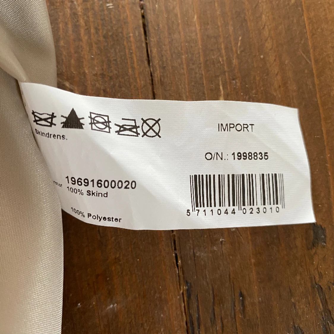 Skinnjacka paprika strl 46 - 91