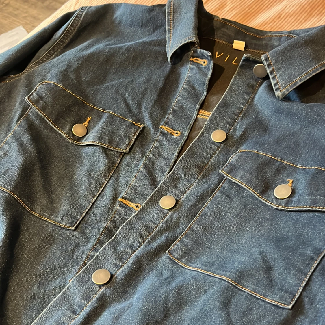 Stretchiga jeans jacka - 90