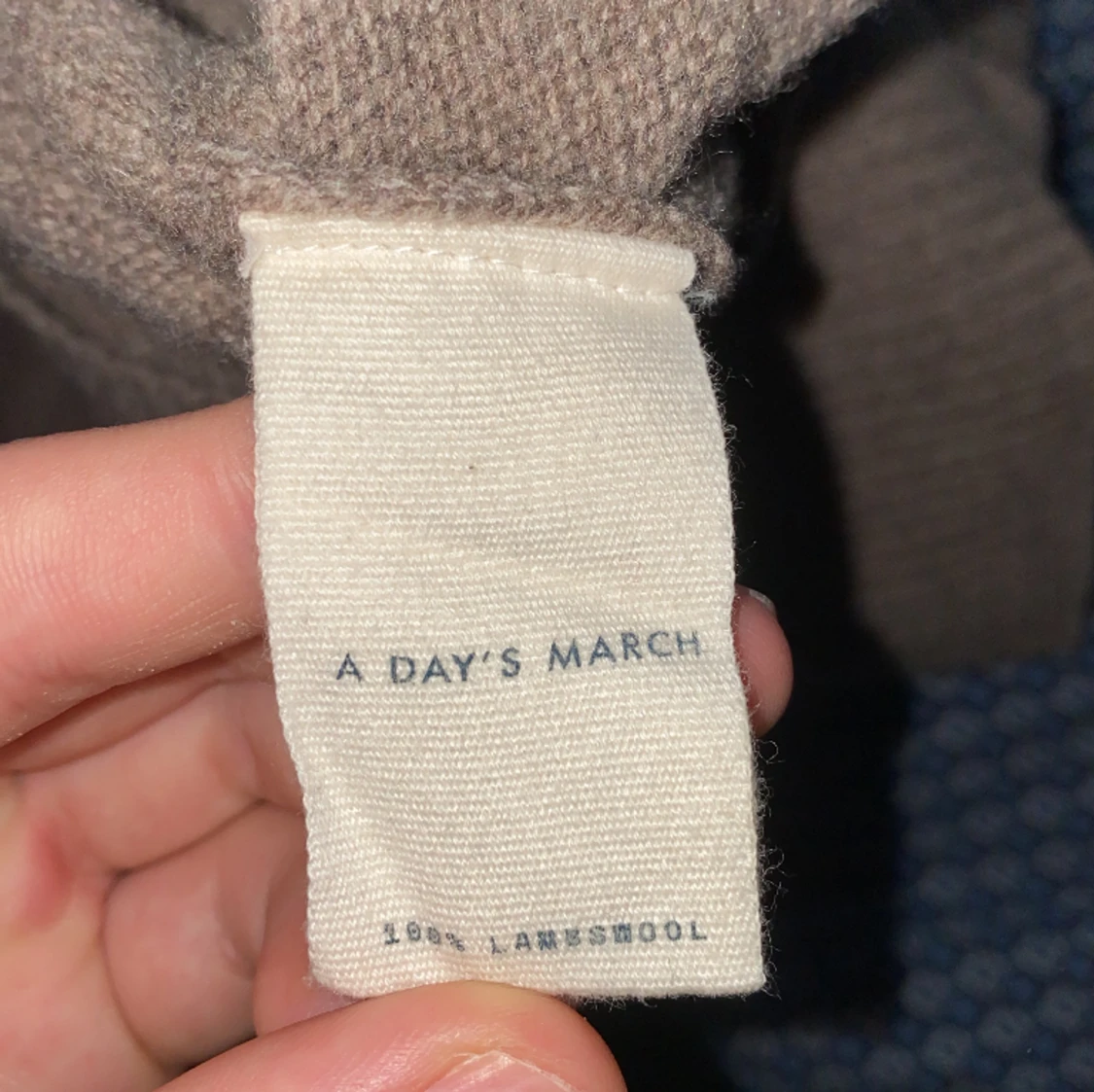 A day’s march lamm-ulltröja - 91