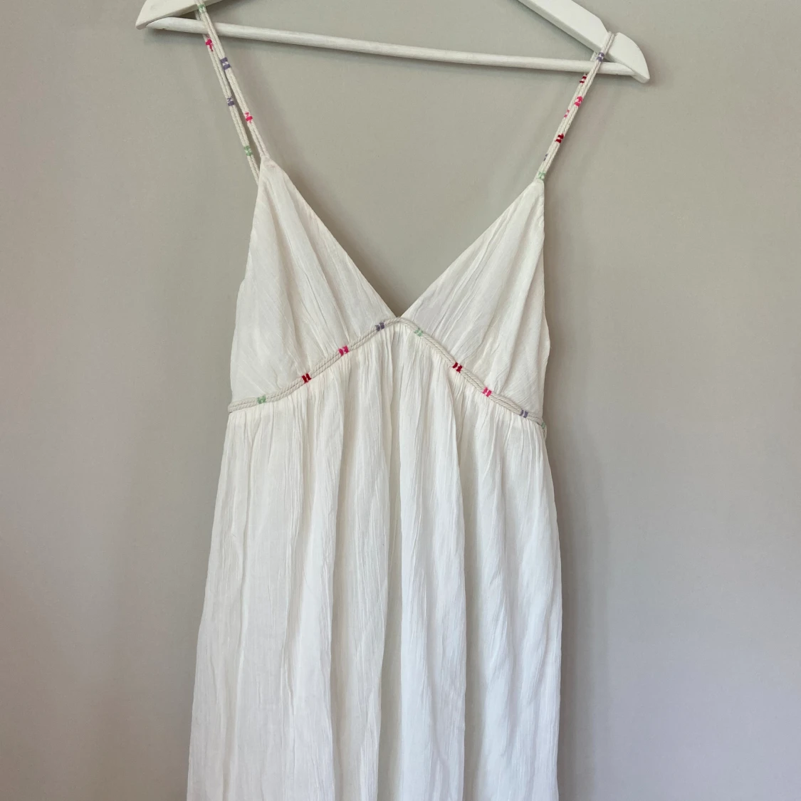 Vit långklänning - 90