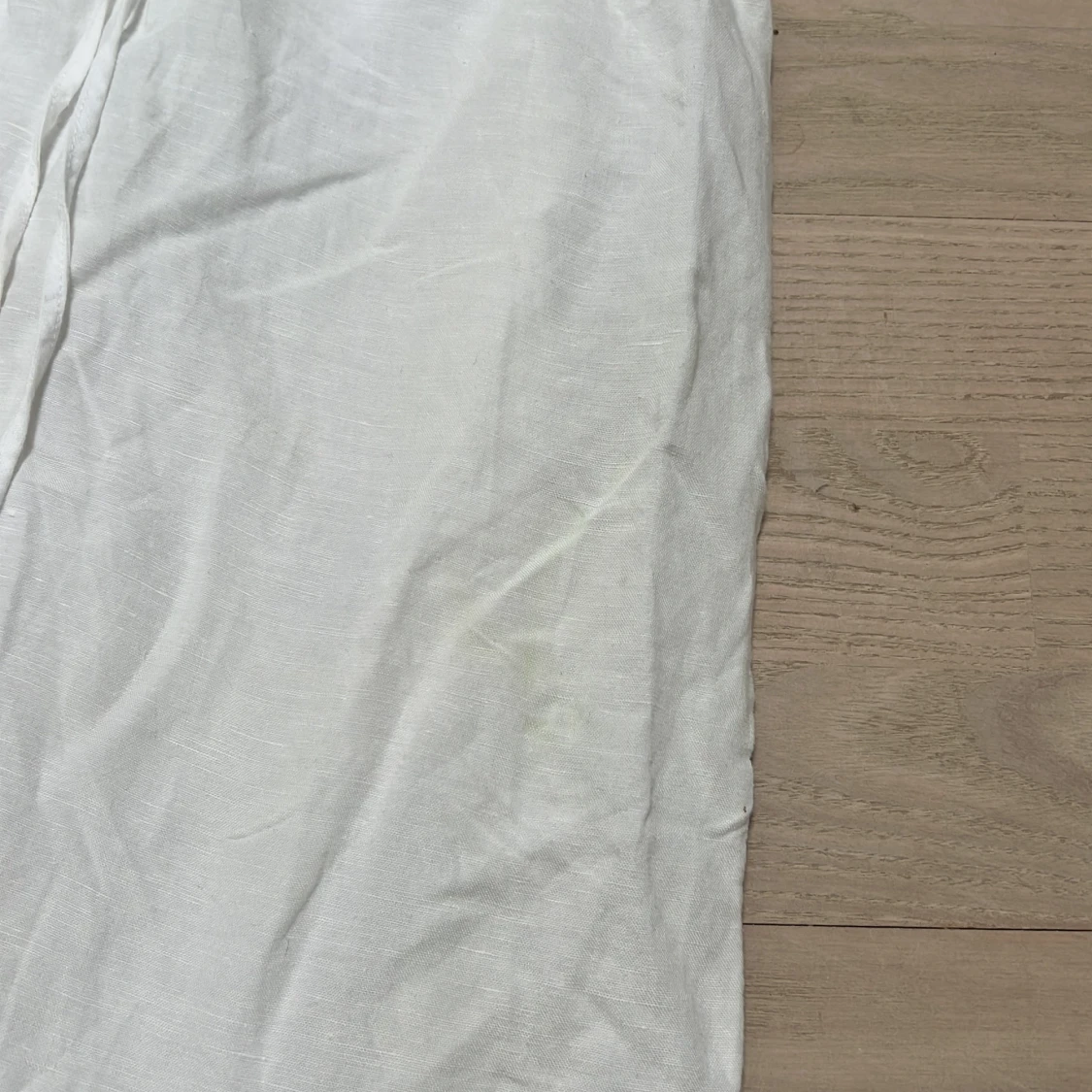 Vit maxikjol linne  - 91