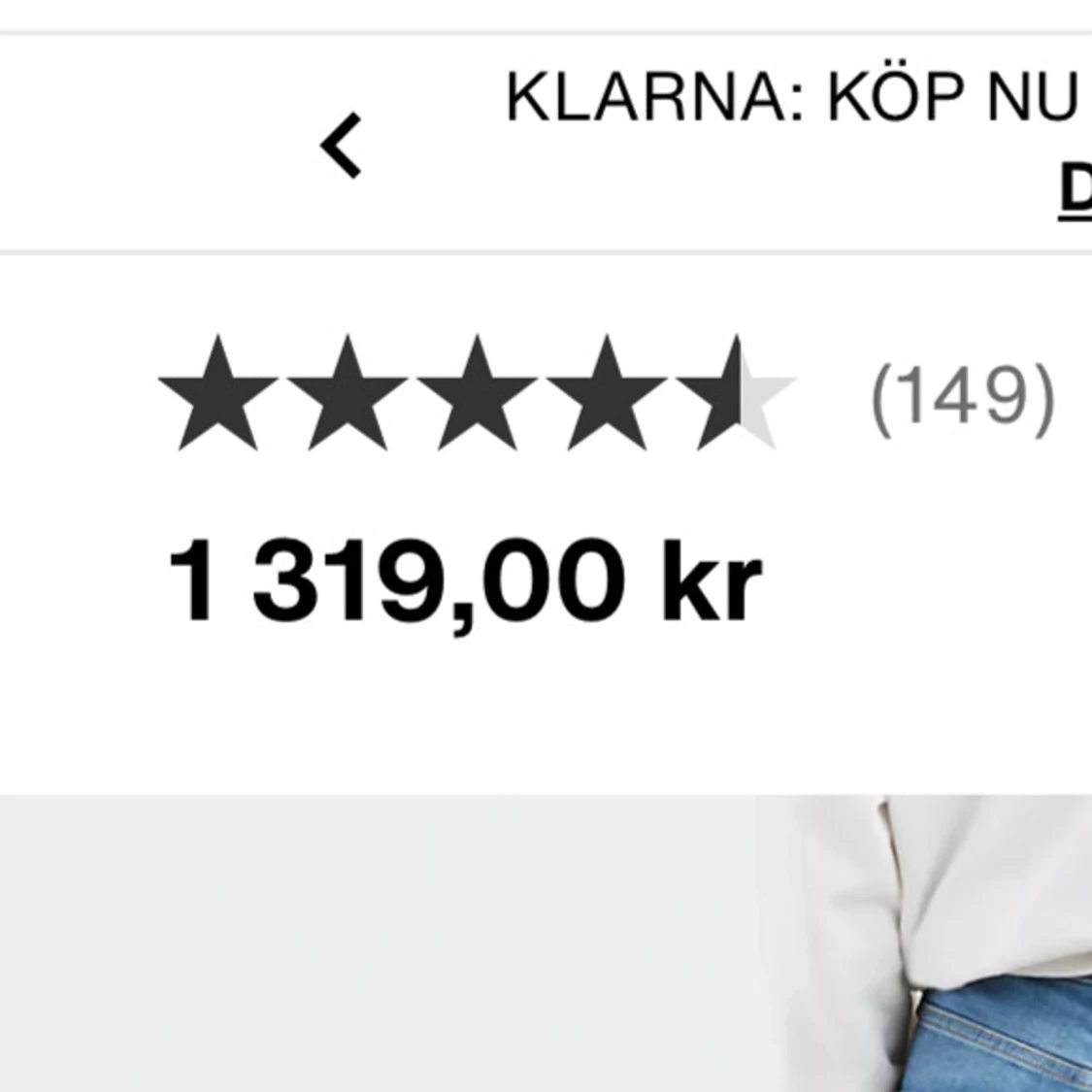 Levi’s jeans  - 91