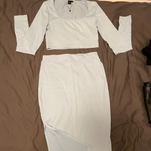 Ljus blå sett - Gulligt sommar sett i färgen ljus blå storlek s passar även m