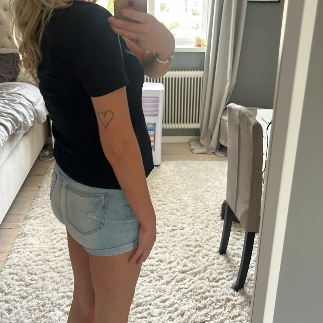 Midwaist Jeans shorts  - 90