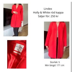Lindex Kappa - I väldigt bra skick och fin röd färg! 