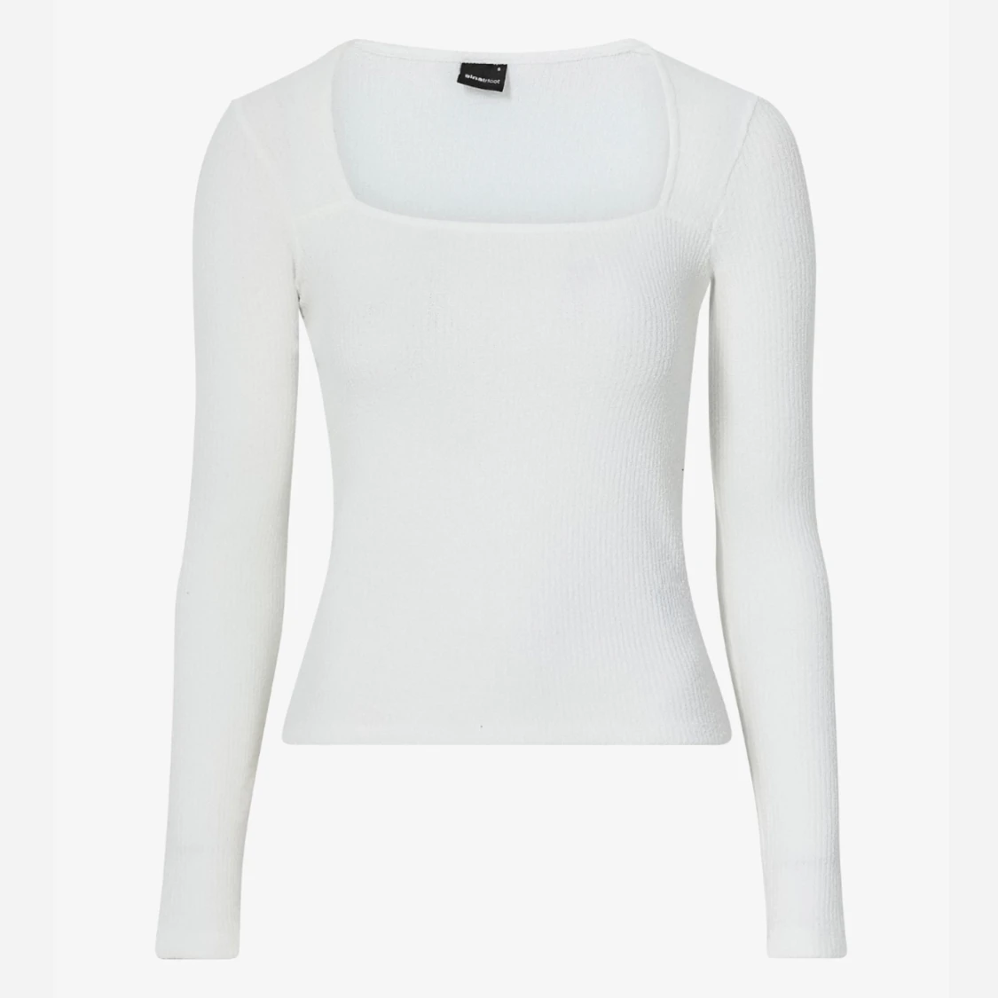 Vit långärmad tröja 🎀