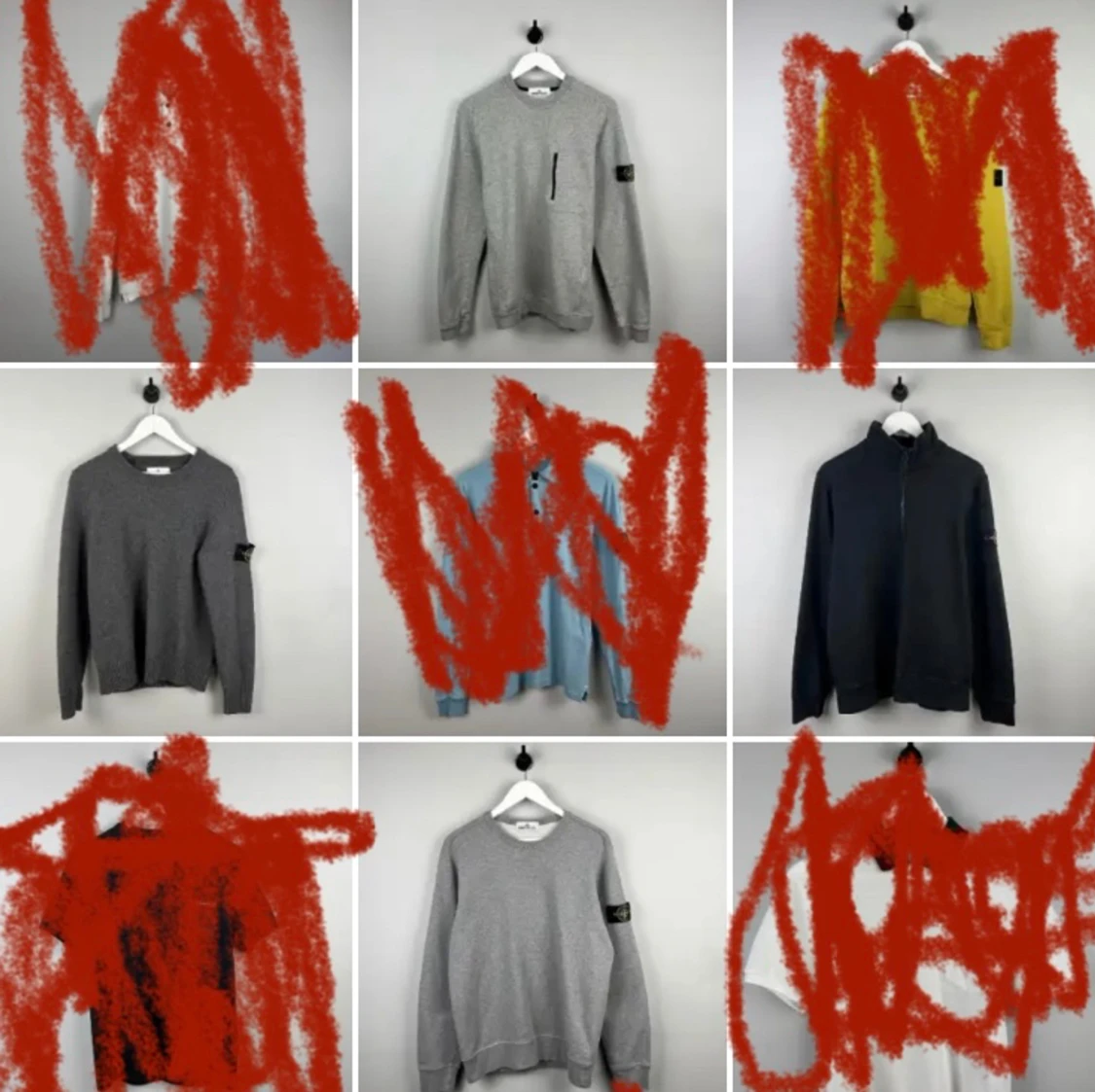 Stone island tröjor 5x och tissot klocka