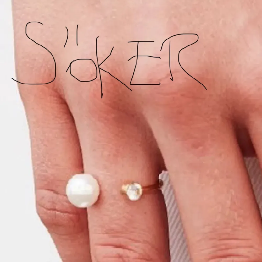 SÖKER  Edblad Luna ring gold XL. Accessoarer.