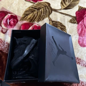 Jordan 4 black cats - Hej nu tänkte jag sälja min jordan 4 black cats som jag har använt några gånger bah om ni vill ha mer info så kan ni skriva till mig. Billigare vid snabb affär!!