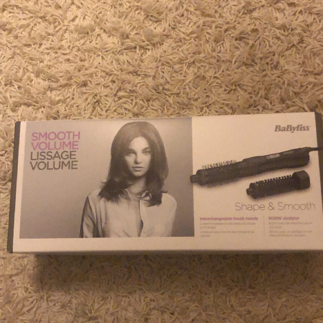 Smooth volume värme borste från BaByliss  - 91