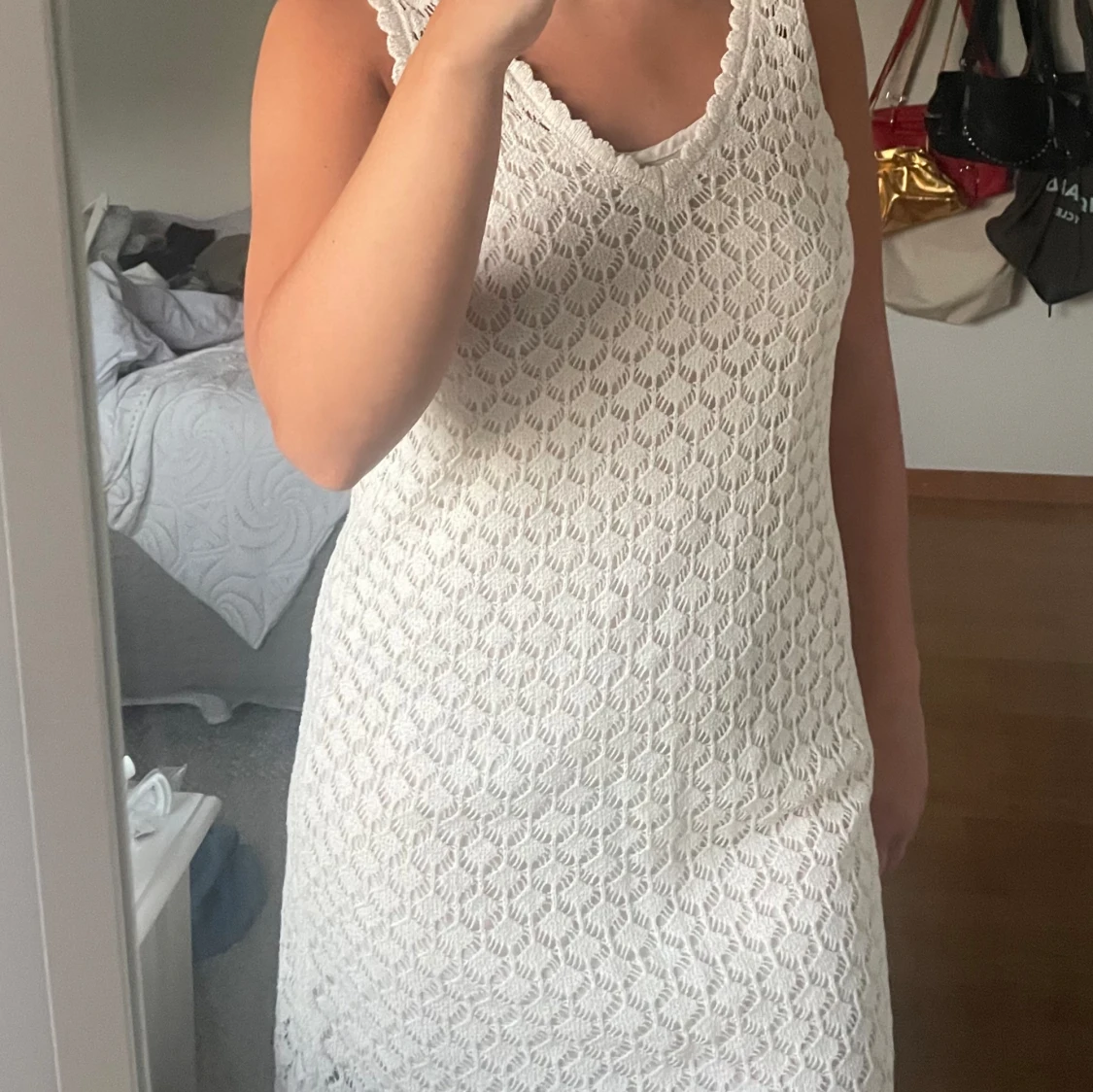 Virkad klänning - 90