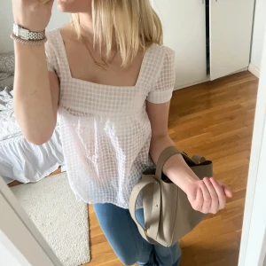 Blus - Super fin vit blus