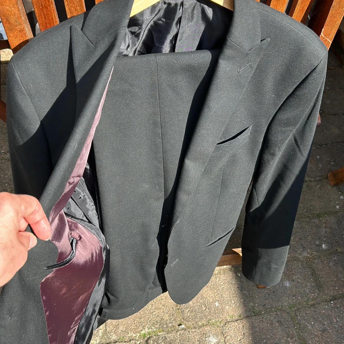 Svart kostym - 91