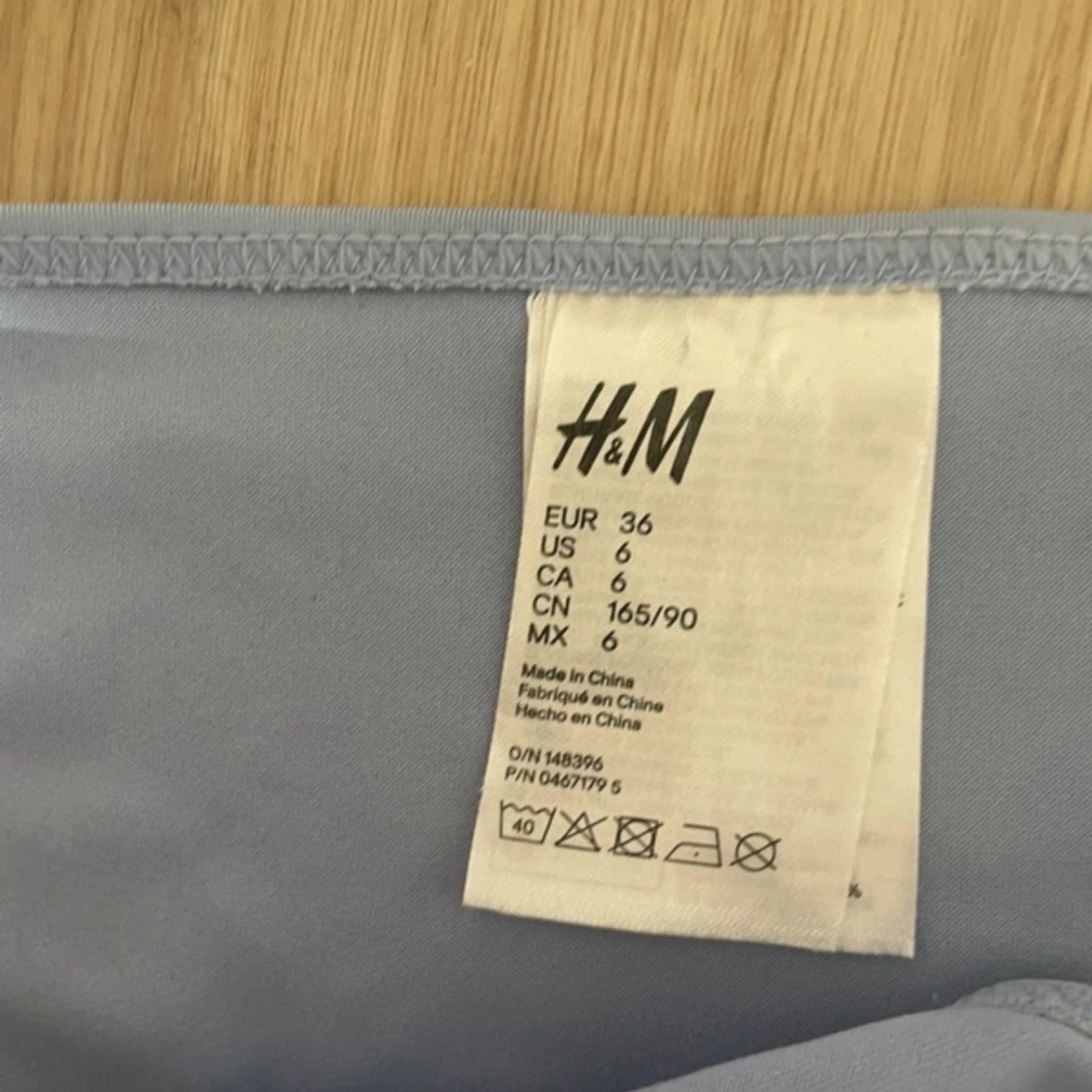 Snygg blå bikini  - 92