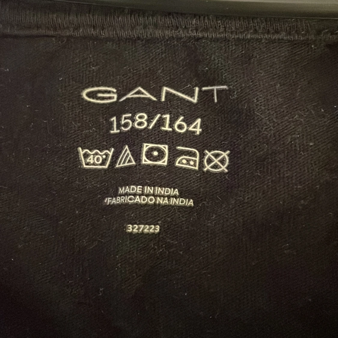 Svart Gant t-shirt  - 92