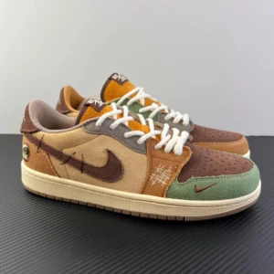 Zion Williamson x Air Jordan 1 low voodoo - Väldigt bra kvalitet tyvärr är sulan lite skrynklad/vikt på grund av användning utöver det nästan perfekt tillstånd.  De är storlek 42/43 hör av dig i dm om du har fler frågor. Nypris ca 4000 mitt pris - 899kr