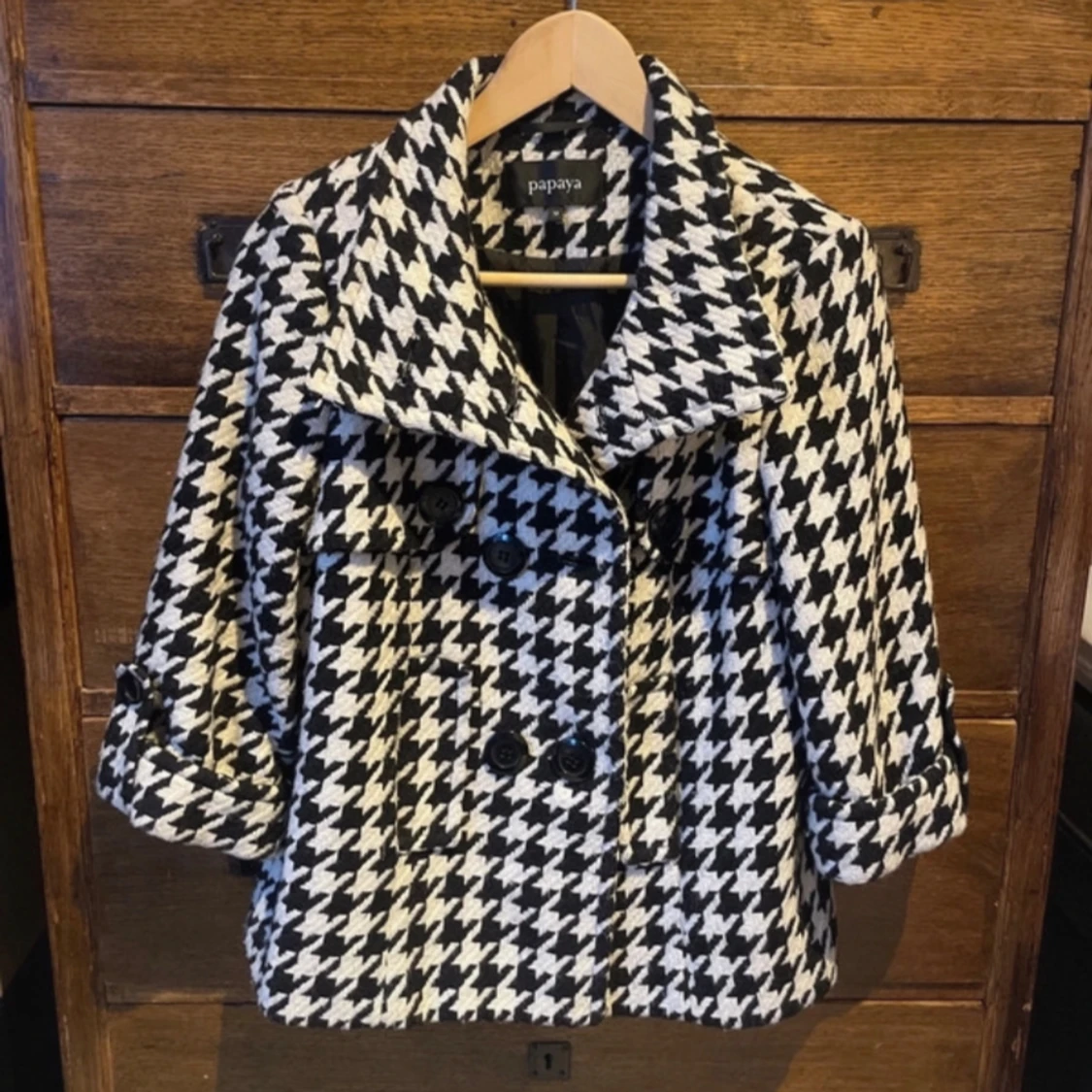 Trekvartsärmad kappa