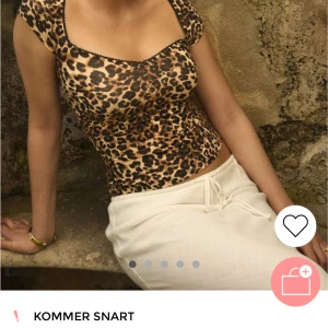 Leopard topp - Säljer helt ny oanvänd med prislapp🥰 slutsåld på nelly