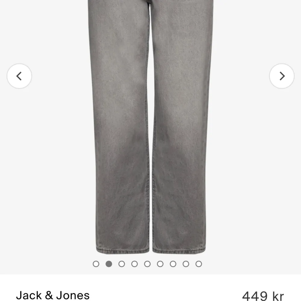 Grå välkända Jeans från Jack Jones till salu. . Jeans & Byxor.