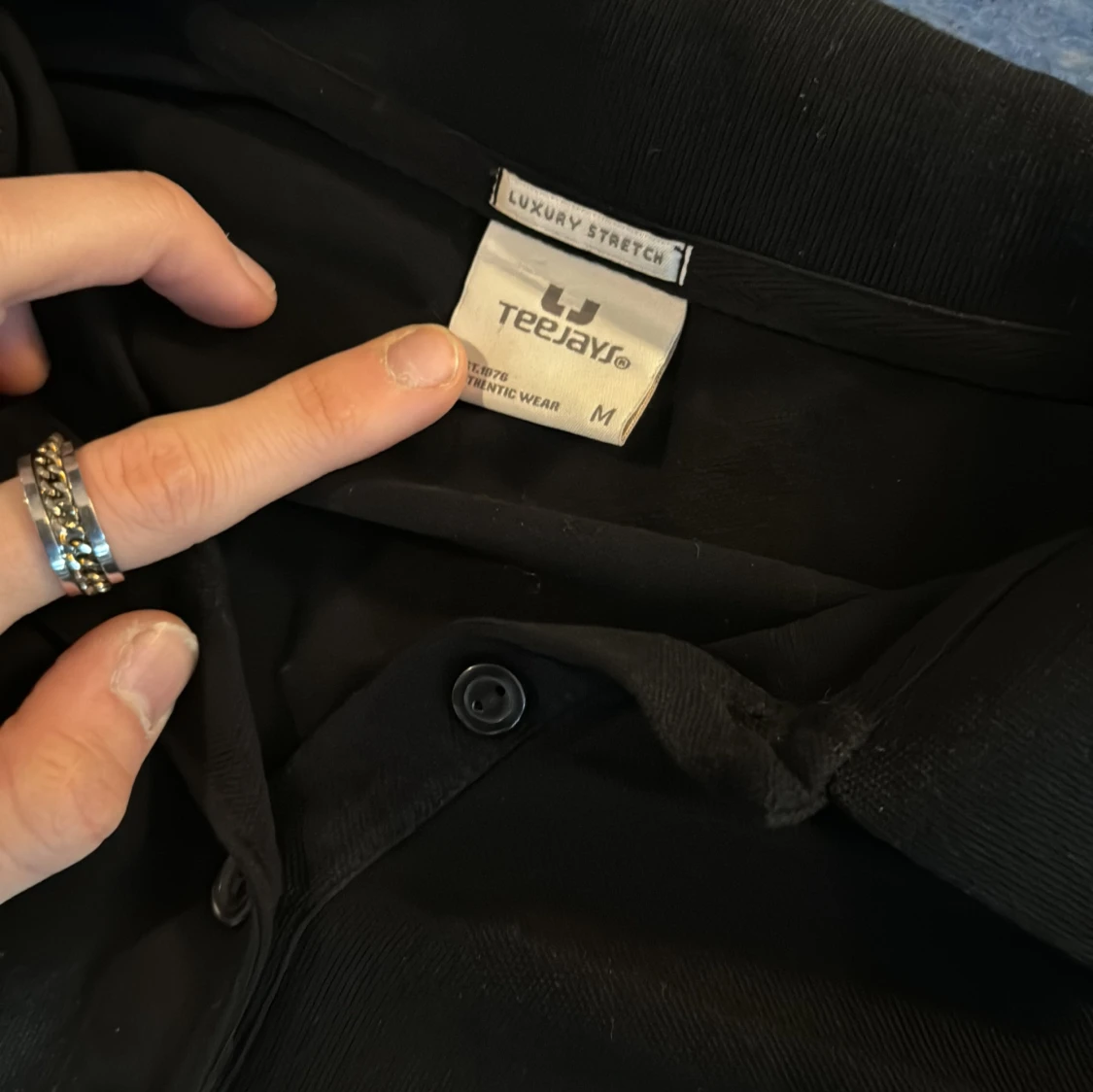 40. Svart Det yttre befälet Långarmad tröja - 90