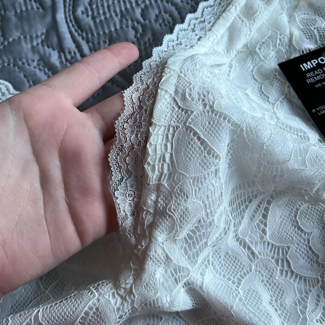 Student/vit kort klänning  - 91