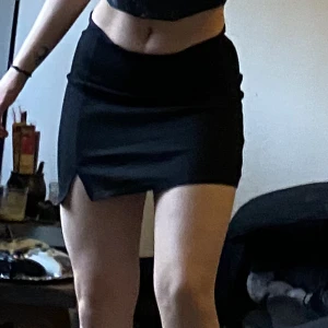 Miniskirt  - Jättefin minikjol köpt från H&an för någon månad sedan. Använd en gång. Skönt material. (Läder korsett toppen finns också att köpa)