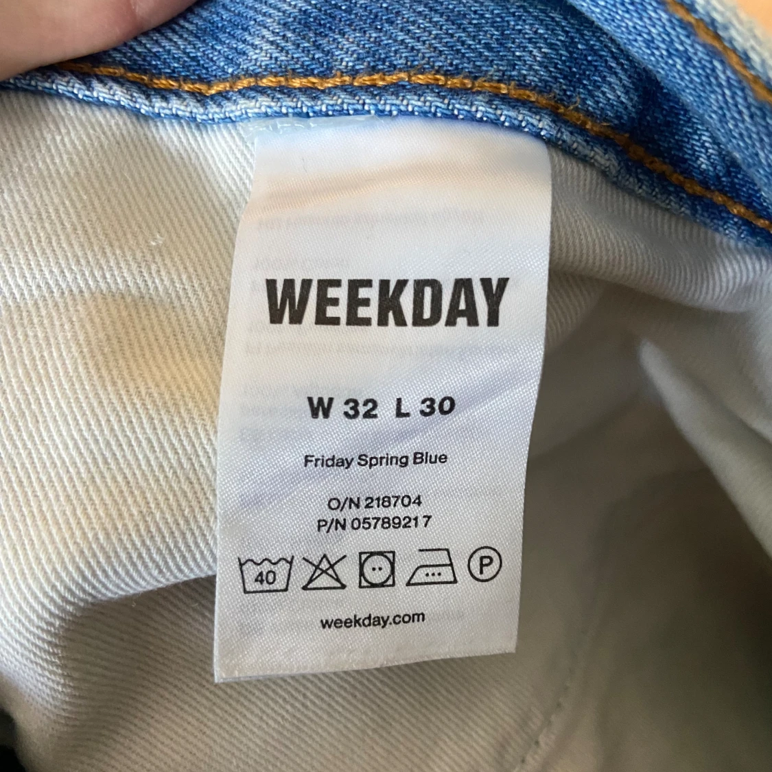 Weekday jeans: Friday Spring Blue - 91