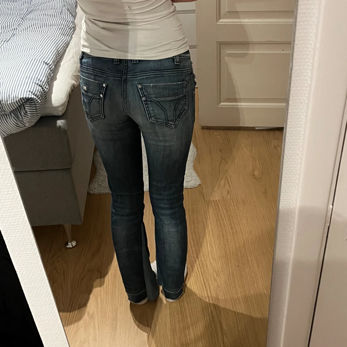 Lågmidjade jeans - 90