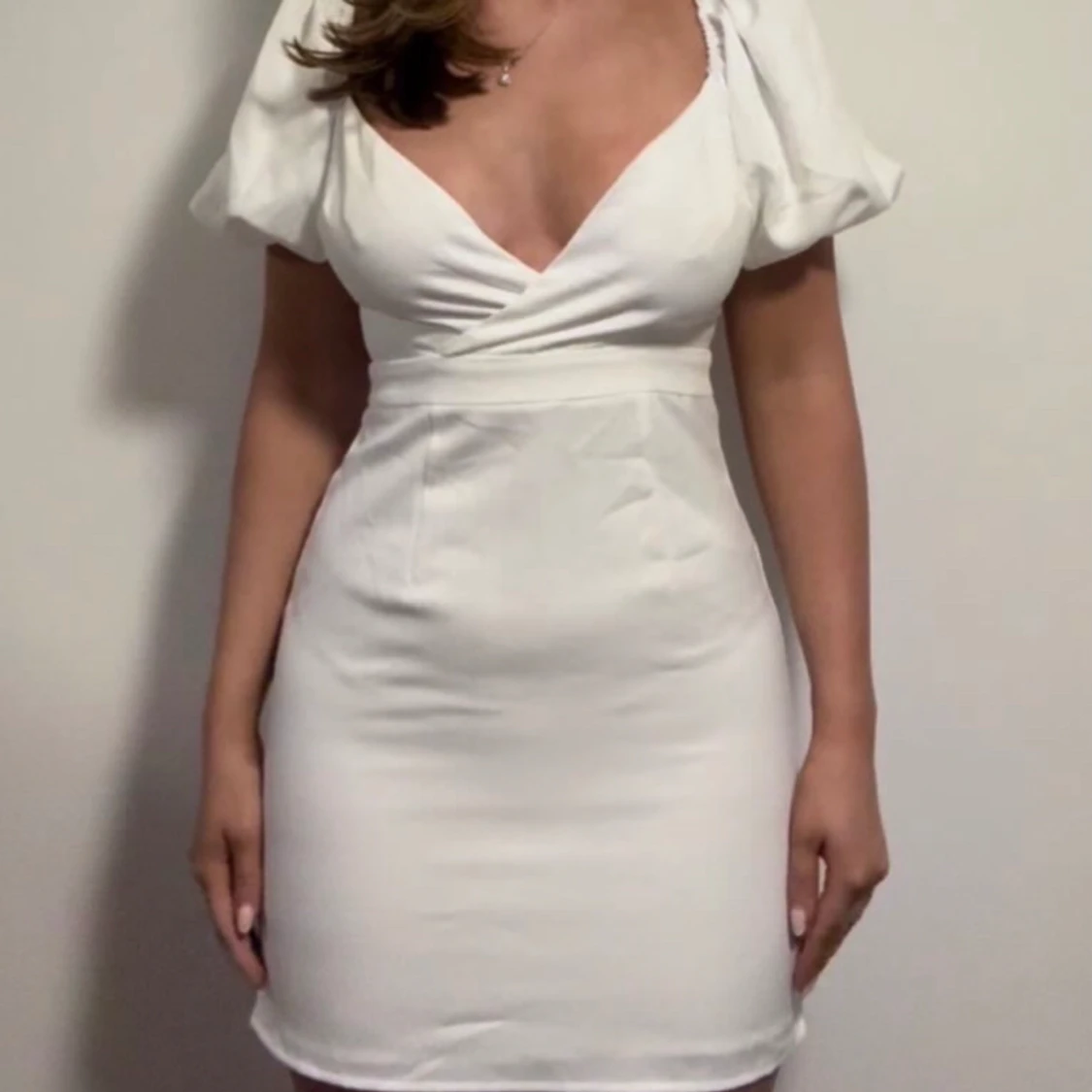 Vit klänning 
