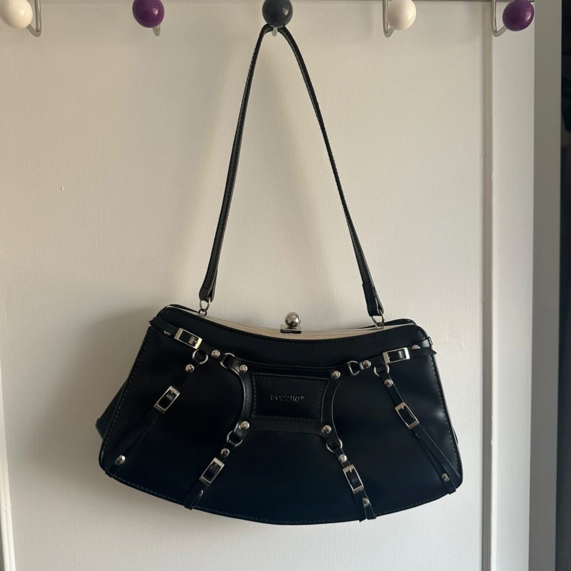 Svart vintage väska 