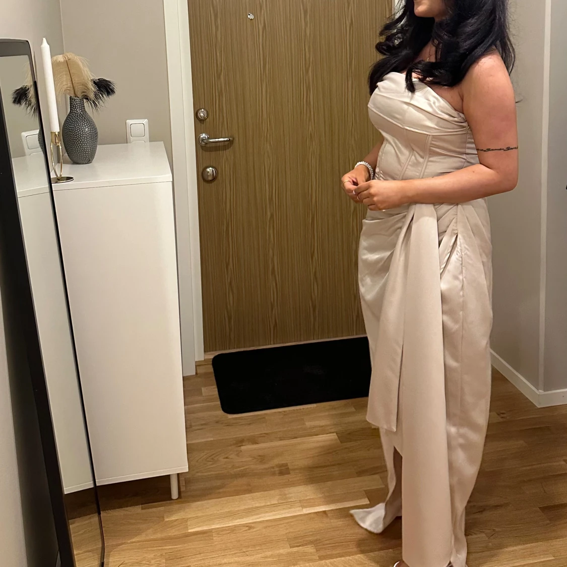 Satin Klänning - 91