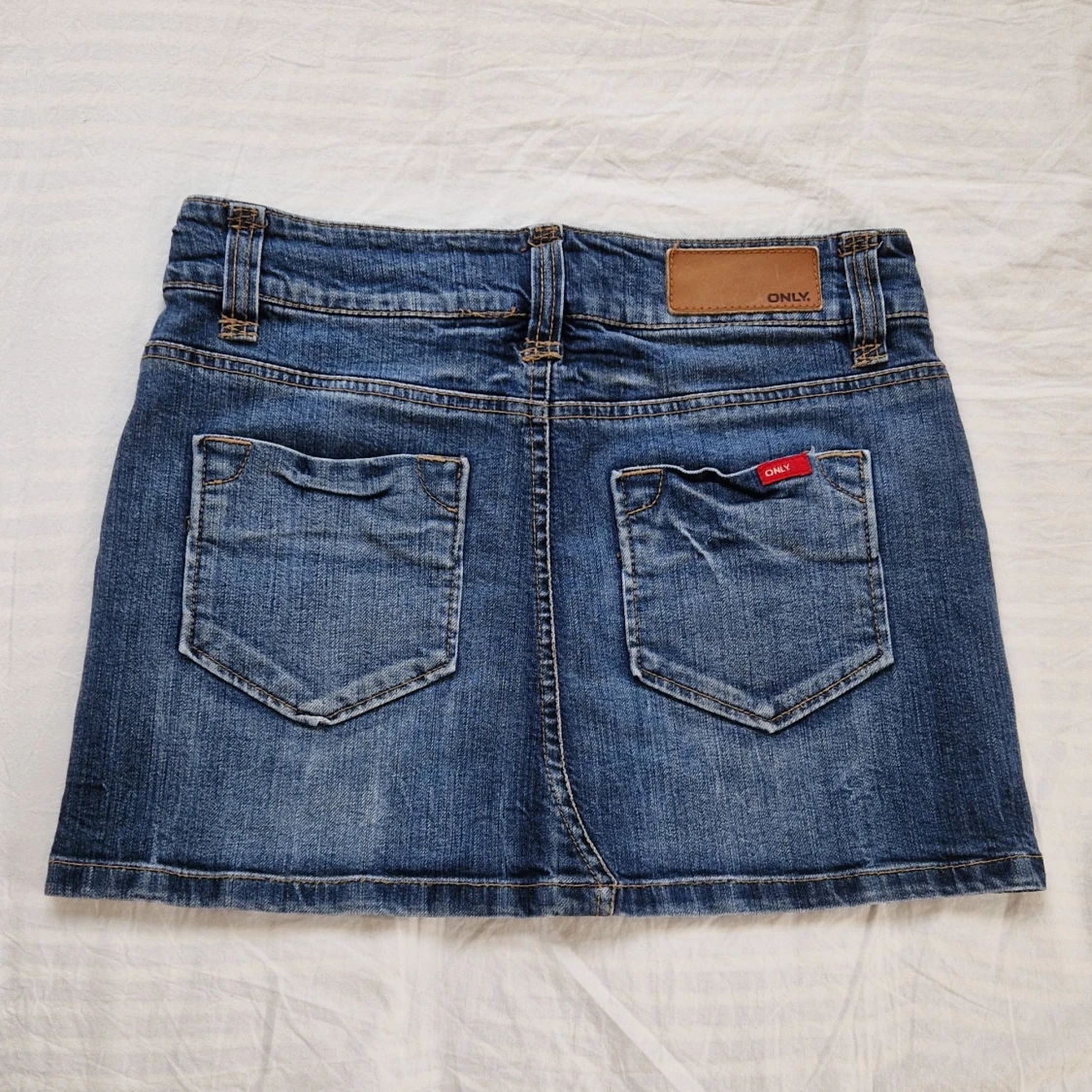 Lågmidjad only jeanskjol - 90