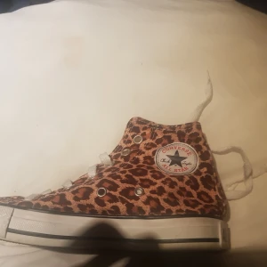 CONVERSE (LEOPARD) HÖGA - Nya aldrig använda ute se bilderna