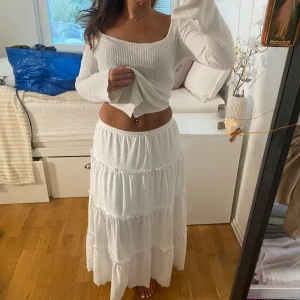 Virkad maxi kjol - Helt oanvänd