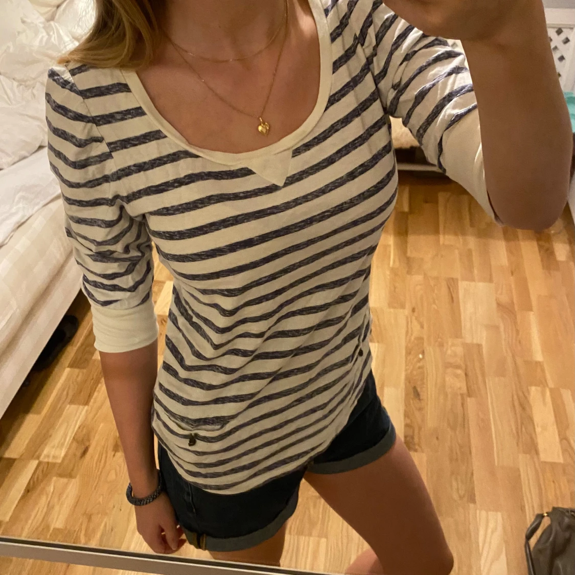 Trekvartsarm Maison scotch tröja 